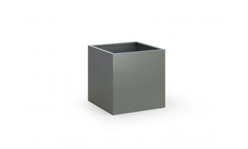 Цветочница «Куб» из металла фото