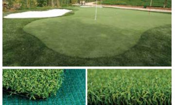 Искусственная трава для гольфа фото